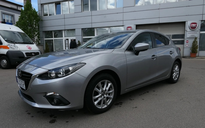 Mazda 3 cena 52900 przebieg: 103000, rok produkcji 2015 z Pyskowice małe 254